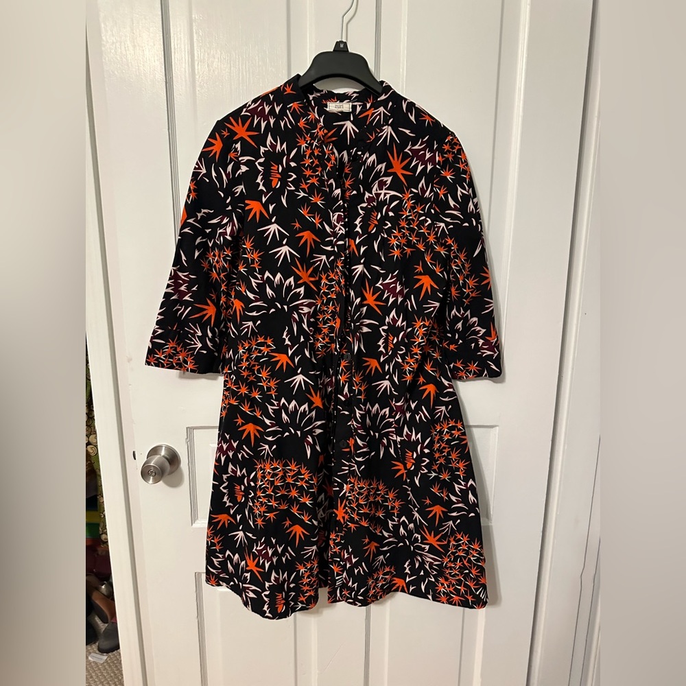3/4 Sleeve Kenya Kitenge Dress with pockets!